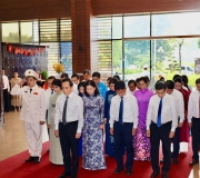 LÃNH ĐẠO THÀNH PHỐ HỒ CHÍ MINH  DÂNG HƯƠNG, DÂNG HOA CHỦ TỊCH TÔN ĐỨC THẮNG NHÂN KỶ NIỆM 51 NĂM NGÀY GIẢI PHÓNG MIỀN NAM,  THỐNG NHẤT ĐẤT NƯỚC (30/4/1975 - 30/4/2026)