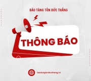THÔNG BÁO: GIÁ DỊCH VỤ CHO THUÊ TÀI SẢN CÔNG BẢO TÀNG TÔN ĐỨC THẮNG