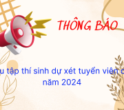 Thông báo triệu tập thí sinh dự xét tuyển viên chức năm 2024