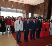 LỄ XUẤT QUÂN ĐOÀN THỂ THAO NGƯỜI KHUYẾT TẬT  VIỆT NAM THAM DỰ ĐẠI HỘI THỂ THAO NGƯỜI KHUYẾT TẬT ĐÔNG NAM Á LẦN THỨ 13