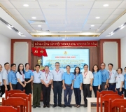 Hội nghị sơ kết giữa nhiệm kỳ Công đoàn  cơ sở Thành viên Bảo tàng Tôn Đức Thắng lần thứ I, giai đoạn 2023 - 2030  