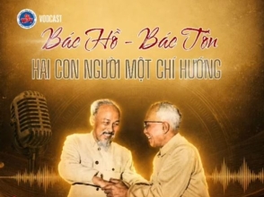 POSTCAD:  BÁC HỒ - BÁC TÔN, HAI CON NGƯỜI MỘT CHÍ HƯỚNG