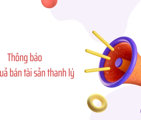 Thông báo về kết quả bán tài sản thanh lý
