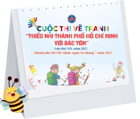 Cuộc thi vẽ tranh "Thiếu nhi Thành phố Hồ Chí Minh với Bác Tôn" lần thứ XIX năm 2025