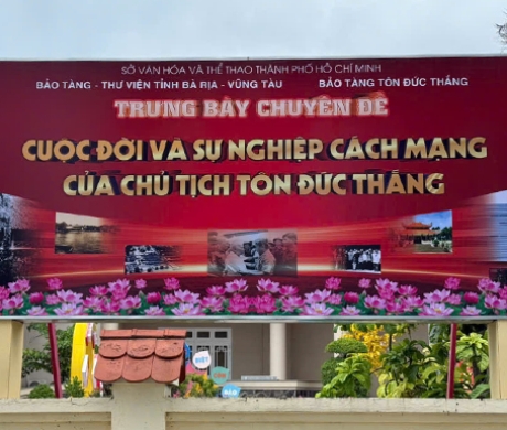 Khai mạc trưng bày chuyên đề: "Cuộc đời và sự nghiệp cách mạng của Chủ tịch Tôn Đức Thắng" tại Đặc khu Côn Đảo, Thành phố Hồ Chí Minh