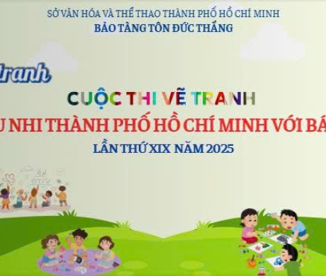 TẬP TRANH: "THIẾU NHI THÀNH PHỐ HỒ CHÍ MINH VỚI BÁC TÔN" LẦN THỨ 19, NĂM 2025